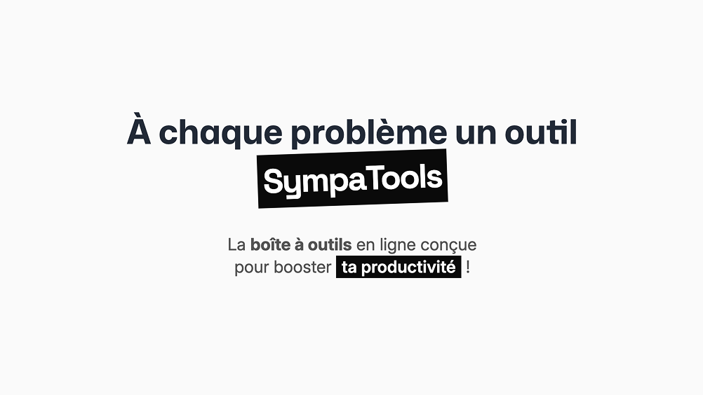 Miniature du projet SympaTools