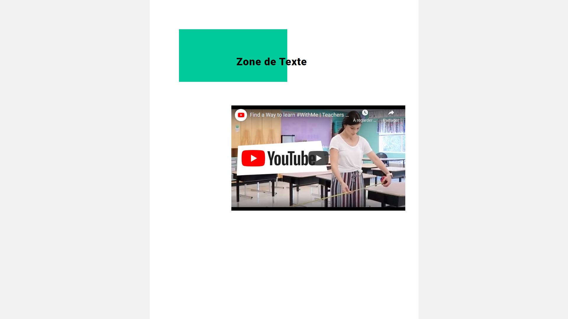 Portfolio CMS Prévisualisation